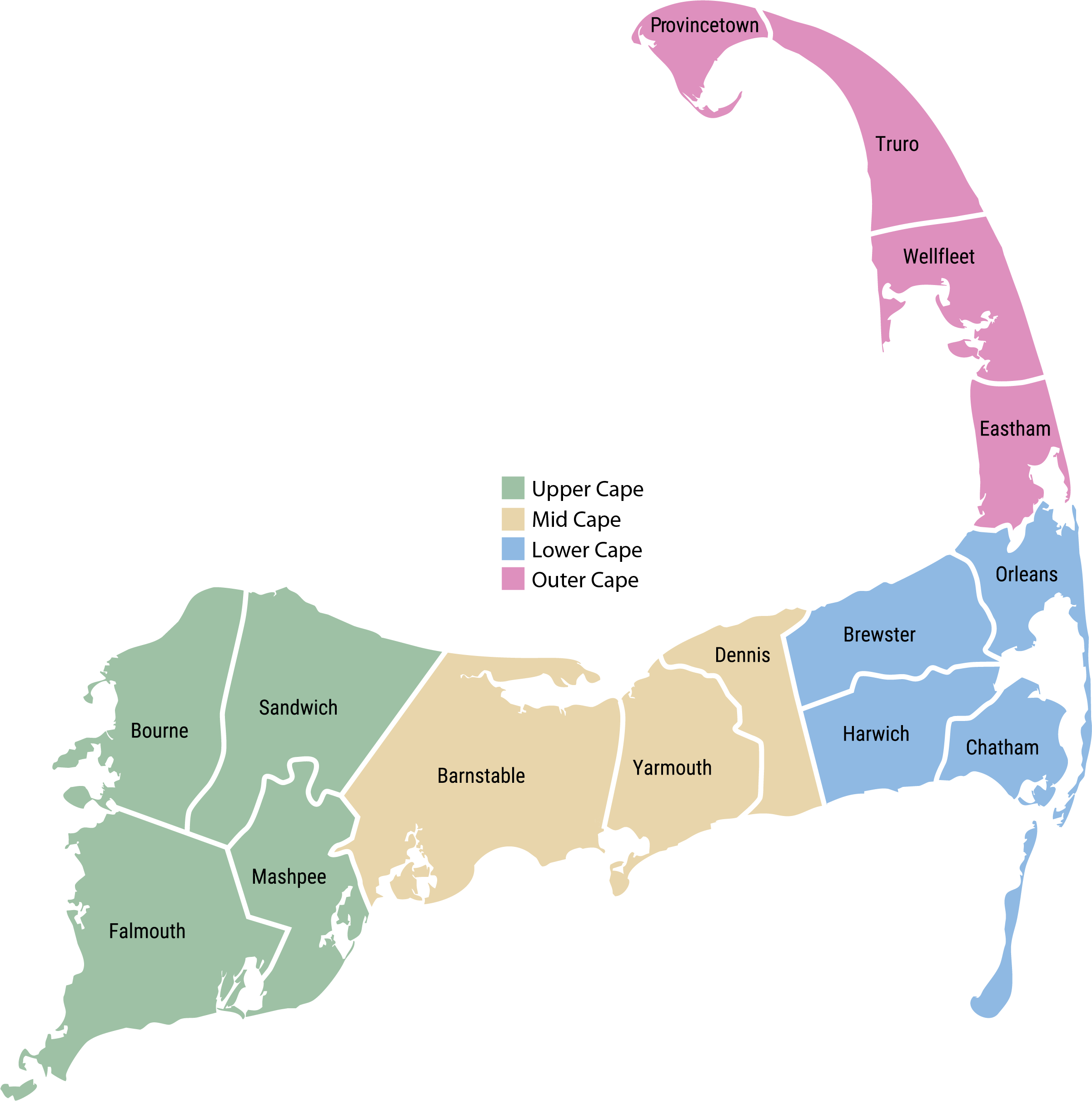 Cape Cod Map